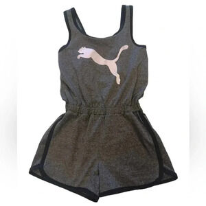 Puma Pink  Romper Grey Pink Sleeveless Size P/S
